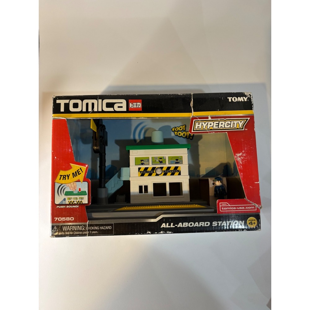 Tomica Hypercity Lot Tomihero Engine SWAT All-Aboard Station Play Maps Pavement - Picture 6 of 6